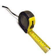 Measuring Tapes 3 m, 5 m, 7.5 m and 10 m – Locking Pocket Tape Measures with Clear Metric Scale and Durable Case for Carpentry, Construction and Everyday Use